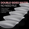 Picture of AILLSA Short Oval Nail Tips 450PCS Matte Full cover Nails Tips Soft Gel Clear No Need Filed Press on False Nail Tips Pre-Shaped for Nail Extension Fake Nail Tips Manicure 15 Sizes