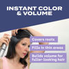 Picture of Toppik Colored Hair Thickener, 5.1 OZ Dark Brown Hair Spray Can for Thinning Hair, Hair Spray for Root Touch Up and Hair Thickening