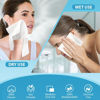 Picture of HOMEXCEL Face Towels, Disposable Face Towelette, Biodegradable Makeup Remover Dry Wipes, Super Soft Clean Facial Towels Wash Cloth for Sensitive Skin,600 Count