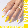 Picture of MelodySusie Thick Yellow Gel Nail Polish,0.5fl oz Neon Almond Yellow Nails Soak Off UV LED Bright Yellow Gel Polish Gift for Women Nail Art Manicure Salon DIY Nail Design Decoration at Home-302
