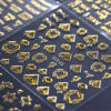 Picture of 30 Sheets Gold Nail Art Stickers 3D Self-Adhesive Nail Decals Gold Line Star Nail Stickers for Acrylic Nails Gold Leaf Diamond Nail Supplies for Women