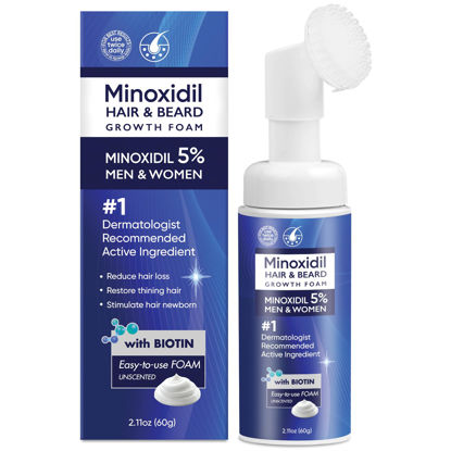 Picture of 5% Minoxidil Foam 1PCS, 5% Minoxidil for Men Foam, Minoxidil for Women Hair Growth, Minoxidil Foam for Women, Minoxidil Foam for Men Hair.