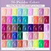 Picture of JODSONE Gel Nail Polish Starter Set 100 Pieces Multi-color Gel Nail Polish Nail Salon Home Use Nail Gel In Shine