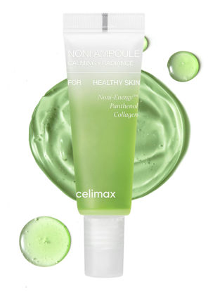 Picture of celimax Noni Energy Ampoule 10ml, Travel Size | with Noni Extract, Hydrating, Moisturizing & Soothing Serum for Wrinkles & Fine Lines, Mild Ampoule For Face