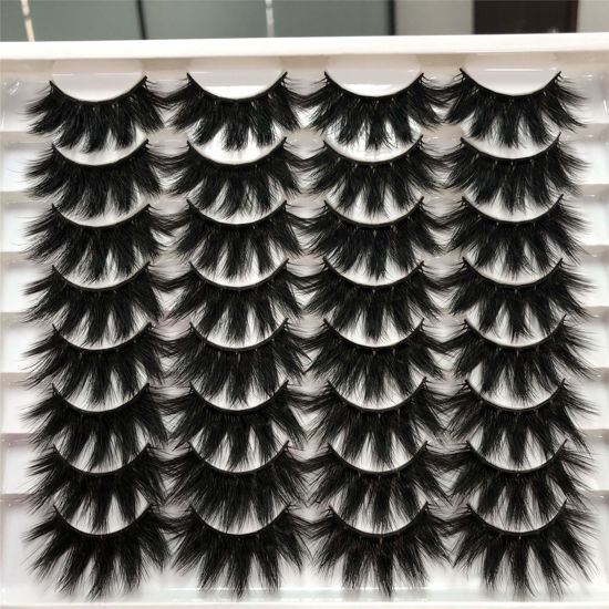 Picture of ALICROWN Dramatic Eyelashes Fluffy Mixed False Lashes Lightweight Handmade Soft Volume 16 Pairs Faux Mink Lashes Pack