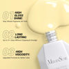 Picture of MelodySusie Thick Yellow Gel Nail Polish,0.5fl oz Pastel Yellow Soak Off UV LED Creamy Yellow Gel Polish Gift for Women Nail Art Manicure Salon DIY Nail Design Decoration at Home-310