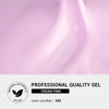 Picture of MelodySusie Thick Pink Gel Nail Polish,0.5fl oz Milky Pink Soak Off UV LED Creamy Pink Gel Polish Gift for Women Nail Art Manicure Salon DIY Nail Design Decoration at Home-580