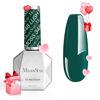Picture of MelodySusie Thick Green Gel Nail Polish,0.5fl oz Dark Green Soak Off UV LED Christmas Green Gel Polish Gift for Women Nail Art Manicure Salon DIY Nail Design Decoration at Home-348