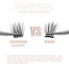 Picture of DIY Eyelash Extension, 3D Effect Glue Bonded Band Individual Lash 12 Clusters Volume Lashes Set, Home Eyelash Extension, C curl Lashes Pack(12MM)