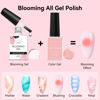 Picture of Makartt Blooming Gel-Clear 2 Pcs Marble Gel Nail Polish Blossom Gel for Spreading Effect,Gel Paint Nail Art Supplies for Watercolor Design,Floral Print, Nail Art Design DIY Manicure Gift for Women