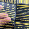 Picture of 30 Sheets Gold Line Nail Art Stickers Gold Lace Nail Stickers 3D Self-Adhesive Gold Nail Decals Acrylic Nails DIY Design Nail Supplies for Women