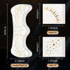 Picture of Glitter Freckles Face Tattoo,Glitter Freckles, Metallic Gold Makeup Patches,14 Assorted Sparkle Face Tattoos