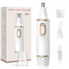 Picture of Nose Hair Trimmer for Women Men, 2025 Painless USB Rechargeable Nose Hair Trimmer, Ear and Nose Hair Trimmer for Women Men, Professional Facial Hair Trimmer with IPX7 Waterproof Dual Edge Blades