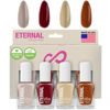 Picture of Eternal Nail Polish Set for Women (SIGNORINI) - Nail Polish Set for Girls - Long Lasting & Quick Dry Non Toxic Nail Polish Kit for Home DIY Manicure & Pedicure - Made in USA, 13.5mL (Set of 4)