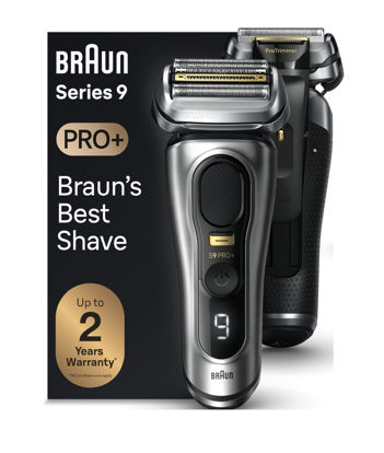 Picture of Braun Series 9 9517s PRO+ Electric Razor for Men, 5 Pro Shave Elements & Precision Long Hair ProTrimmer, Charging Stand, Braun’s Best for Smooth Skin, Wet & Dry Electric Razor with 60min Runtime