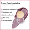 Picture of Oulac Cream Eyeshadow also for Highlighter Large Capacity Highly Pigmented Eye Shadow Waterproof &Long Lasting with Moisturizing Formula 12