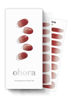 Picture of ohora Semi Cured Gel Nail Strips (N Fig Jam) - Works with Any Nail Lamps, Salon-Quality, Easy to Apply & Remove - Valentine's Day Gel Nail Wraps, stickers, romantic gift ideas