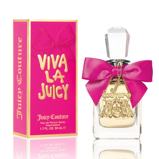 Picture of Juicy Couture Viva La Juicy Eau De Parfum, Women's Perfume with Notes of Mandarin, Gardenia & Caramel, Floral & Sweet Perfume for Women, EDP Spray, 1.7 fl. oz