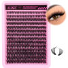 Picture of ALICE Cluster Eyelash Extensions 336pcs 50D Lash Clusters DIY Lash Extensions Fluffy Wispy Faux Mink Eyelash Clusters Mix 8-16mm D Curl Individual Lashes