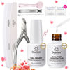 Picture of Beetles Nail Prep Kit Nail Dehydrator and Primer Nail Care Tool Kit 20ml Large Capacity Acid-Free & Hema-Free Dehydrate Bond Primer with Manicure Tools for Acrylic Nail Valentine's Day Gifts for Women