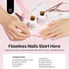 Picture of Beetles Nail Prep Kit Nail Dehydrator and Primer Nail Care Tool Kit 20ml Large Capacity Acid-Free & Hema-Free Dehydrate Bond Primer with Manicure Tools for Acrylic Nail Valentine's Day Gifts for Women