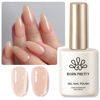 Picture of Born Pretty Jelly Gel Nail Polish Jelly Light Nude Gel Polish Sheer Translucent Skin Stone Natural Soak Off Hema-Free Gel Polish Nail Art DIY 15ML