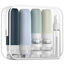 Picture of Mrsdry 16 Pack Travel Bottles Set, TSA Approved Leak Proof Silicone Squeezable Containers for Toiletries, Refillable Travel Accessories for Conditioner, Shampoo, Lotion & Body Wash Accessories
