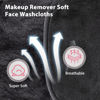 Picture of Makeup Remover Cloth, 6" x 6" Makeup Remover Towels Reusable Face Cloth for Washing Face, Makeup Remover Pads Microfiber Face Washcloth with Mesh Bag, 12 Pack, Grey