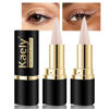 Picture of Kaely 2Pcs Dark Nude Gel Eyeliner Pencil, Natural Cream Eye Liner Waterproof Smudge Proof, Matte Waterline Eyeliner Eyeshadow Stick, Brighten Eye Makeup, Vegan & Cruelty-Free