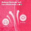 Picture of Makeup Remover Cloth, 6" x 6" Make Up Towels Reusable Face Cloth for Washing Face, Makeup Remover Pads Microfiber Face Washcloth with Mesh Bag, Just Water, 12 Pack