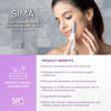 Picture of SPA SCIENCES - SIMA Dermaplaning Tool - Patented Painless 2 in 1 Facial Exfoliation & Peach Fuzz-Hair Removal System w/ 7 Weeks Treatment Included - Anti-Aging - 3 Speeds - Rechargeable