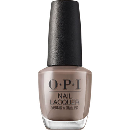 Picture of OPI Nail Lacquer Over the Taupe | Opaque Dark Brown Crème Chip Resistant Nail Polish | Vegan, Fast Drying, Streak Free