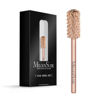 Picture of MelodySusie Safety Nail Drill Bits, 3/32'' Smooth Round Top Large Barrel Carbide Bits, Suitable for Manicure Pedicure Cuticle Gel Polishing, Beginners Bits, Rose Gold, Series Bit-S, Quadruple Coarse