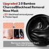 Picture of LANBENA Upgraded 2.0 Bamboo Charcoal Blackhead Remover Mask, 60 pcs Nose Strips, Peel off Face Mask Pore Whiteheads Cleanser Strawberry Nose Purifying, Deep Cleansing for All Skin Types, 30g/1.05oz