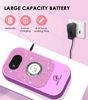 Picture of Portable Nail Drill Electric File: Professional Nail E File Machine 40000RPM for Acrylic Nails Remove Nail Gel Polish Manicure, Rechargeable Cordless Diamond Nail Drill with Bits & Base for Salon Home