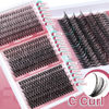 Picture of Focipeysa Wispy Lash Clusters 360pcs Eyelash Extension 30D 40D 50D Individual Lashes 9-16mm Mixed Eyelash Clusters Natural Lash Extensions with Lash Bond and Seal and Tweezers DIY Cluster Eyelashes