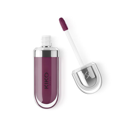Picture of Kiko MILANO - 3d Hydra Lip Gloss 30 Softening Lipgloss for a 3D look | Deep Purple Color | Non-Comedogenic | Professional Makeup