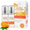 Picture of Vitamin C Serum With Collagen - Dermatologist Tested Korean Skin Care for Dark Spots & Skin Brightening - Anti Aging & Acne Facial Serum - Cruelty Free - For All Skin Types - 1.69oz (2pk) by Skin 2.0