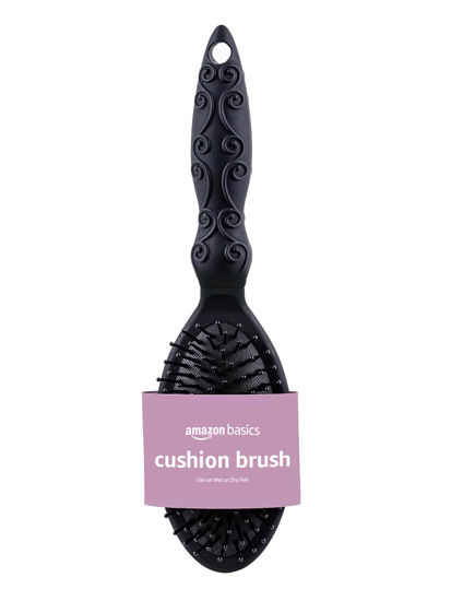 Picture of Amazon Basics Cushion Hair Brush For Men, Women and Kids, Everyday Styling