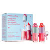 Picture of Evereden Kids Tinted Non Toxic Lip Gloss Kit: Ruby Red & Sakura Pink - Non Toxic Kids Makeup Kit for Girls - Vegan Makeup for Kids - Hydrating Kid Lip Gloss with Cherry, Peach, & Cranberry Oils