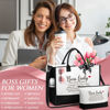 Picture of Boss Lady Gifts for Women, Best Boss Gifts for Women Christmas Gifts for Boss Lady Cool Gifts for Bosses Female Funny Boss Gifts Appreciation Gifts Boss Lady Birthday Gifts -Canvas Tote Bag Makeup Bag