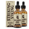 Picture of Striking Viking Beard Oil for Men, Vanilla (Large 2 oz) - Natural with Argan & Jojoba Oils - Softens, Smooths & Strengthens Beard Growth - (Pack of 2)