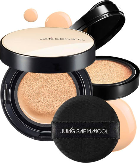 Picture of [JUNGSAEMMOOL OFFICIAL] Essential Skin Nuder Cushion (N Light) | Refill Included | Natural Finish | Buildable Coverage | Makeup Artist Brand | Cream Foundation