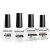 Picture of JODSONE 4 Bottle 10ML Nail Primer Base Coat Top Coat Glossy Quick Drying Durable DIY Nail Art Design Long Lasting Gift For Girls, transparent