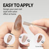 Picture of MAYCHAO 15ML Cat Eye Gel Nail Polish 1Pc Nude Gel Polish with Magnet Soak off Holographic Magnetic Nail Polish for Nail Art Manicure Salon DIY at Home, 0.5 OZ