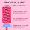 Picture of MelodySusie Safety Nail Drill Bits, 3/32'' Smooth Round Top Large Barrel Carbide Bits, Suitable for Manicure Pedicure Cuticle Gel Polishing, Beginners Bits, Pink Blossom, Series Bit-S