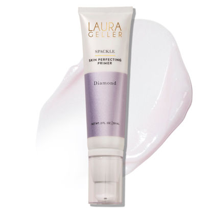 Picture of LAURA GELLER NEW YORK Spackle Primer - Diamond - Super-Size 2 Fl Oz - Hyaluronic Acid Makeup Primer for Mature Skin