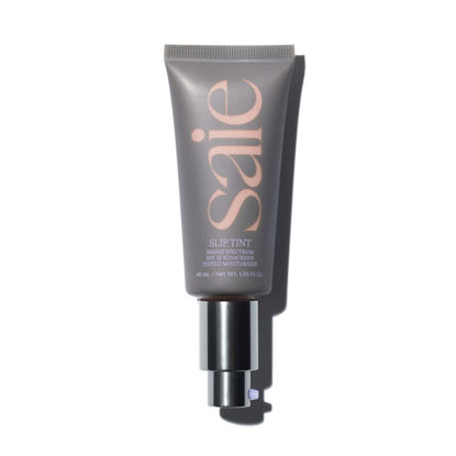Picture of Saie Slip Tint SPF 35 Tinted Moisturizer - Light Coverage Moisturizer + Broad Spectrum Zinc Oxide Sunscreen with Hydrating Hyaluronic Acid - Shade Two (1.35 oz)