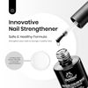Picture of Beetles Gel Polish 2 in 1 Rubber Base Builder Gel Set, 2Pcs 15ml Gel Top Coat and Builder Nail Gel Set Soak Off UV LED for Nail Art Long Lasting DIY Home and Salon Manicure Use Gifts for Women