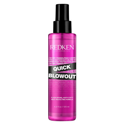 Picture of Redken Quick Blowout Heat Protectant Spray | Smooths & Adds Shine | Lightweight Blowdry Styling Primer & Heat Protection for Blowouts | For All Hair Types